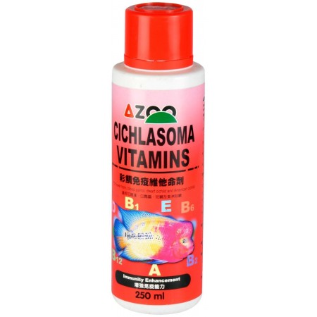 Azoo Cichlasoma Vitamins ( Cung Cấp Vitamin , Giúp Cá Sung , Ăn Mạnh )